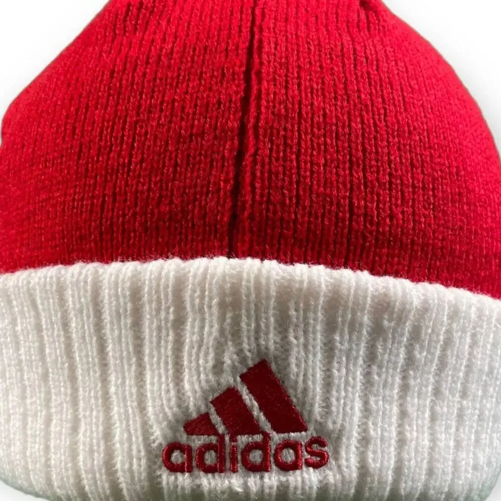 Adidas Cuffed Knit Pom (Rare) Beanie Hat